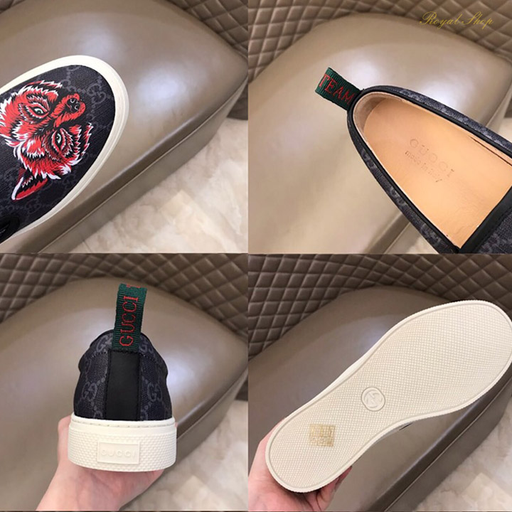 Chi tiết giày nam Slip-on Gucci