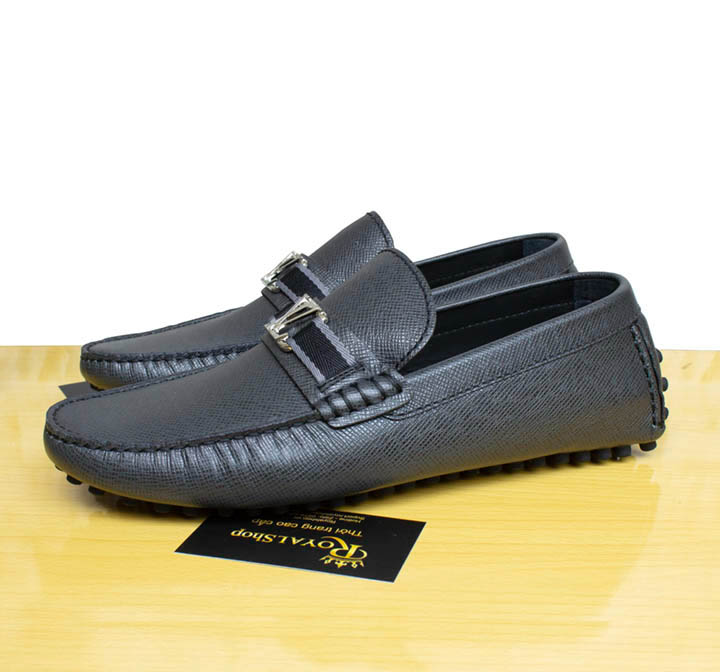 Giày nam Louis Vuitton loafer da Epi cao cấp  1102 STYLE