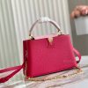 Túi xách nữ Louis Vuitton màu hồng siêu cấp