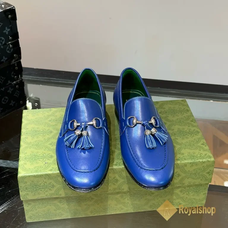 Giày lười Gucci nam đế cao loafer JGC07241