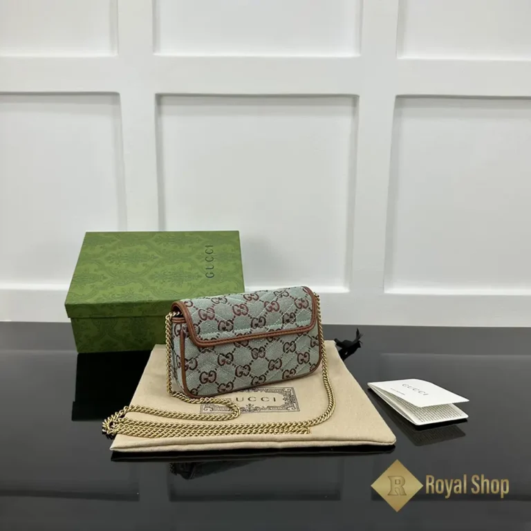 Mặt sau Túi xách Gucci nữ Mini GG Marmont 783141