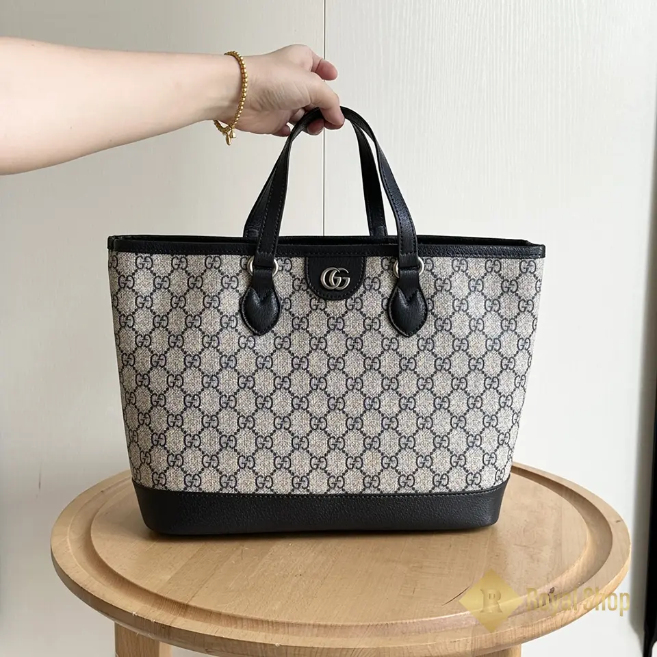 Tay cầm Túi xách nữ Gucci Ophidia Tote B-765043