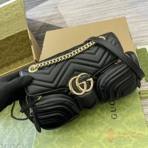 Trên tay Túi Gucci nữ GG Marmont B-795228