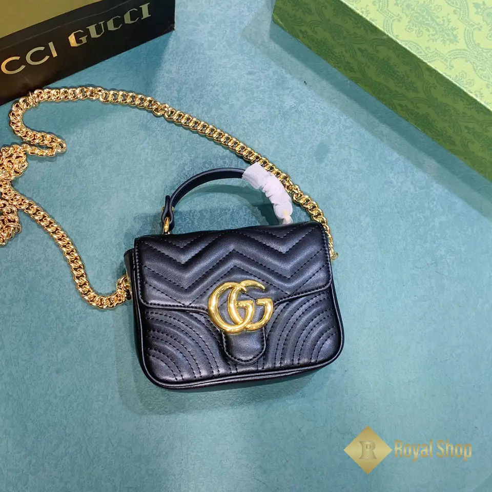 Túi đeo chéo nữ Gucci GG Marmont Mini B-811238