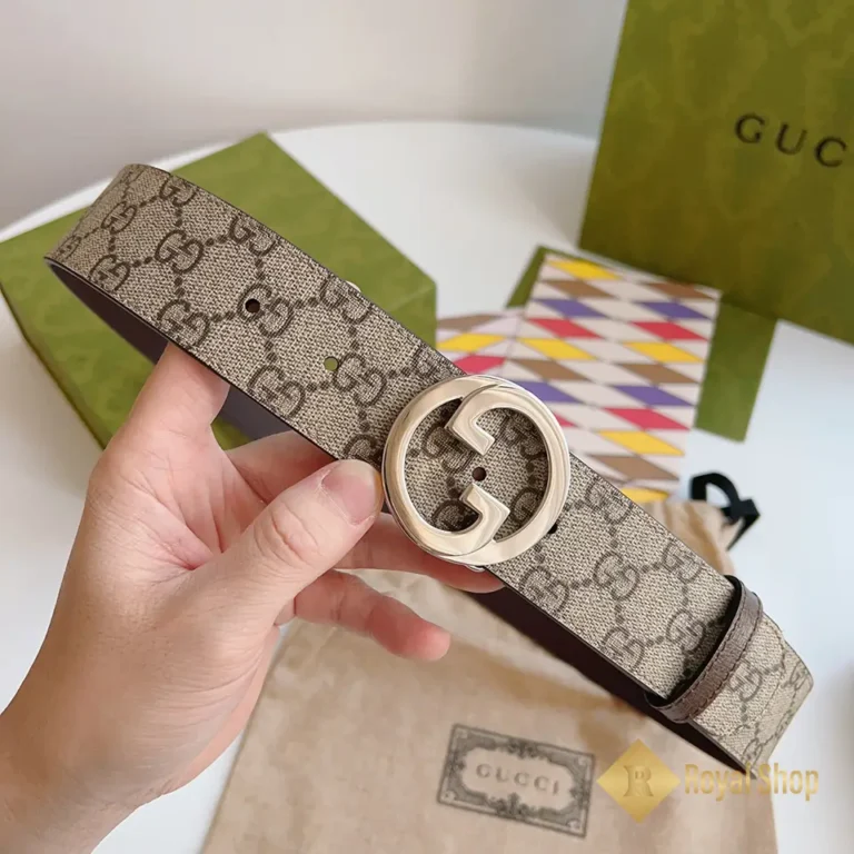 Dây nịt nam Gucci màu xám BGC071020