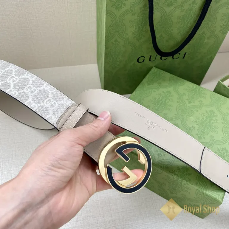 Thắt lưng Gucci nam khóa vàng BGC071513