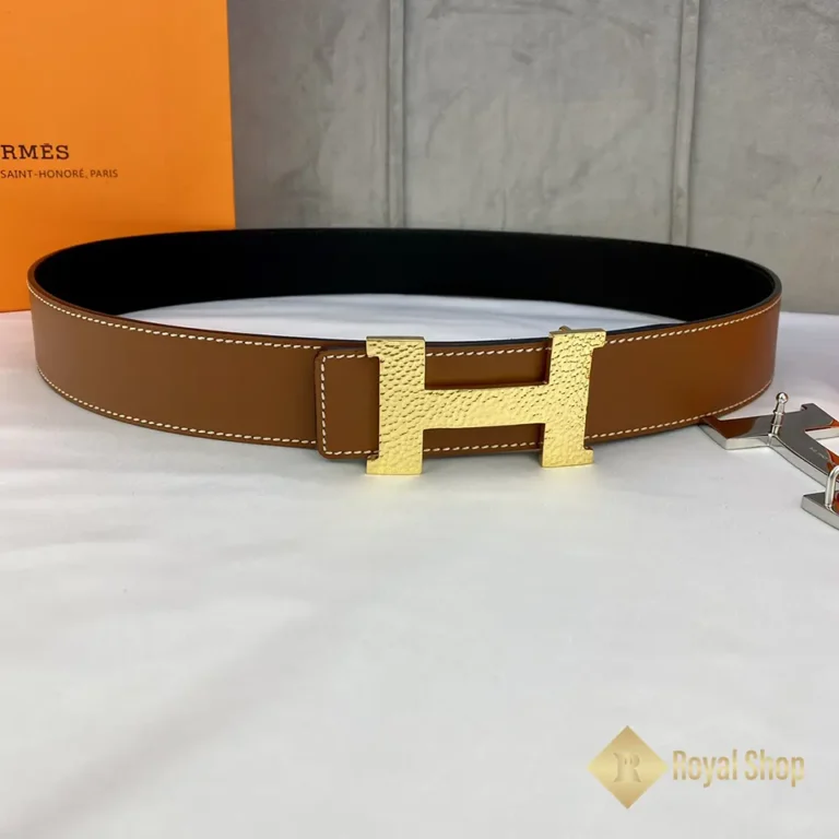 Thắt lưng Hermès nam màu nâu BHM07101