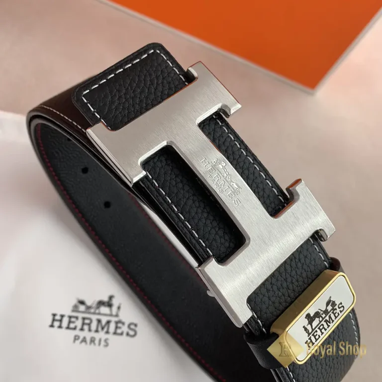 Thắt lưng nam Hermès màu đen BHM07106