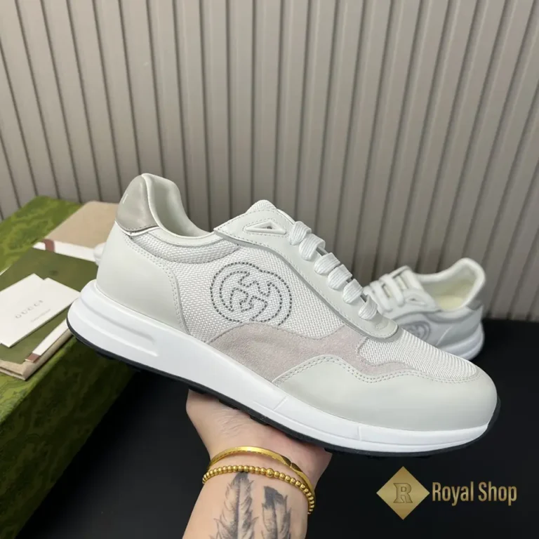 Trên tay giày nam Gucci Run siêu cấp SGC071814