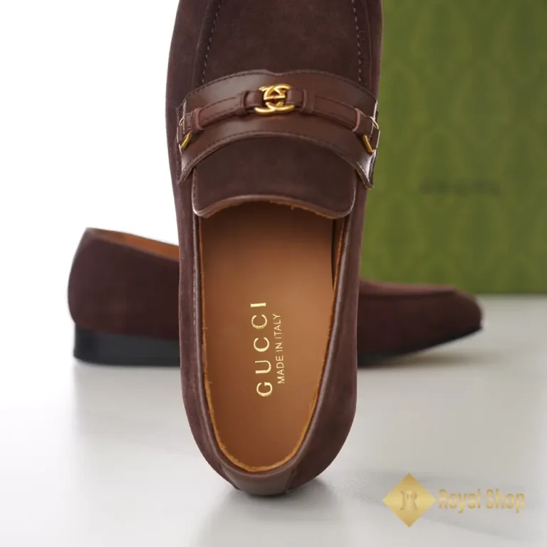 Bên trong Giày Gucci nam đế cao loafer with Interlocking JGC08126