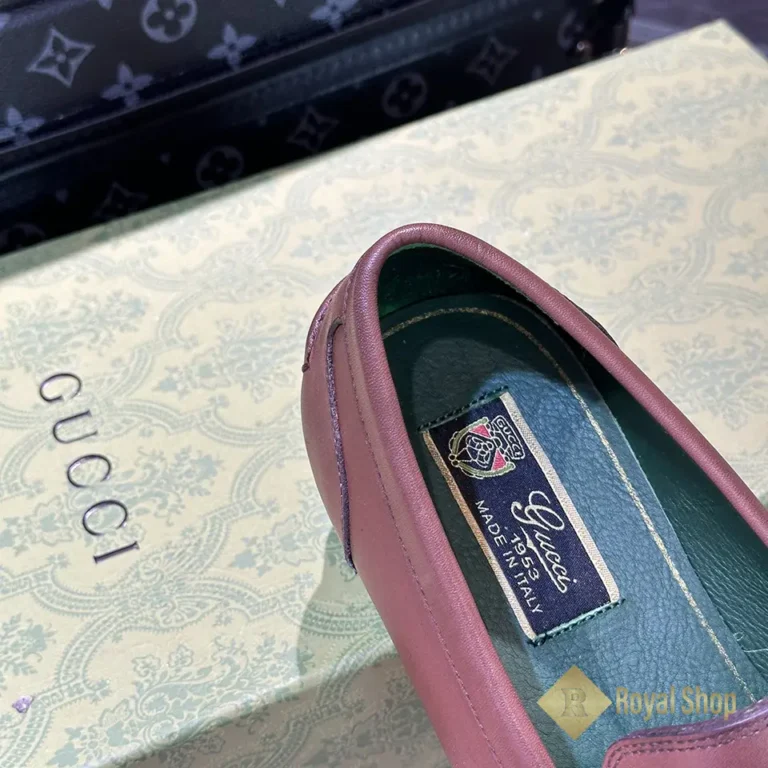 Bên trong Giày lười Gucci nam đế cao loafer JGC08061