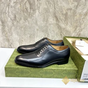 Cạnh Giày Gucci nam đế cao buộc dây Oxford da trơn JGC08136