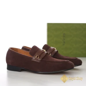 Cạnh Giày Gucci nam đế cao loafer with Interlocking JGC08126