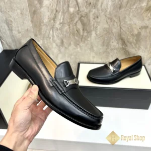 Cạnh Giày lười Gucci nam đế cao loafer Horsebit JGC080810