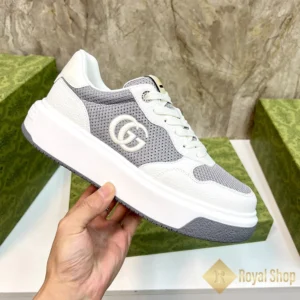 Chi tiết GG Giày thể thao Gucci nam sneaker GG Trainer Grey GC082907