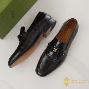 Chi tiết Giày lười Gucci nam đế cao Loafer JGC08124