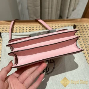 Đáy Túi nữ Hermes Constance 19 3Q-Rose Sakura