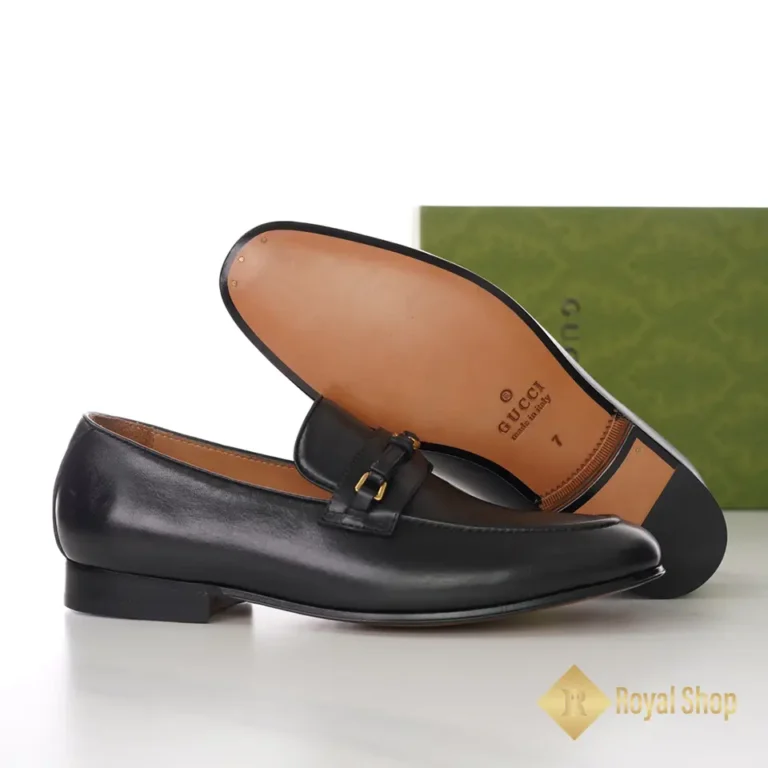 Đế Giày lười Gucci nam đế cao Loafer With Interlocking JGC08122