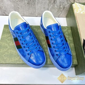 Form Giày Gucci nam ACE sneaker 082803