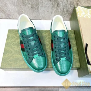 Form Giày Gucci nam Ace sneaker 082802