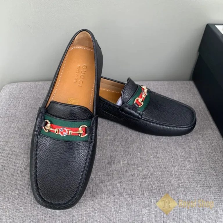 Form Giày Gucci nam đế bệt mocassin Driver JGC08065