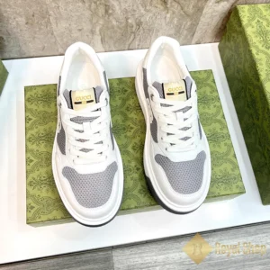 Form Giày thể thao Gucci nam sneaker GG Trainer Grey GC082907