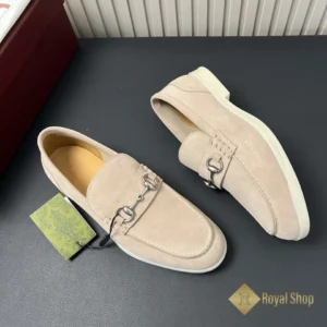 Giày Gucci nam đế cao loafer Horsebit 782672