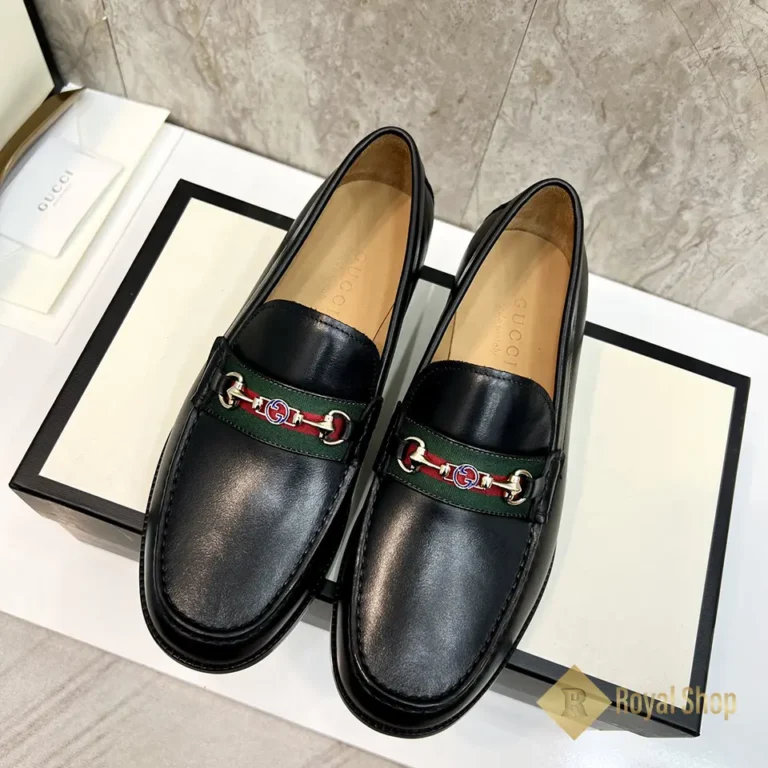 Giày Gucci nam đế cao loafer Horsebit JGC080811