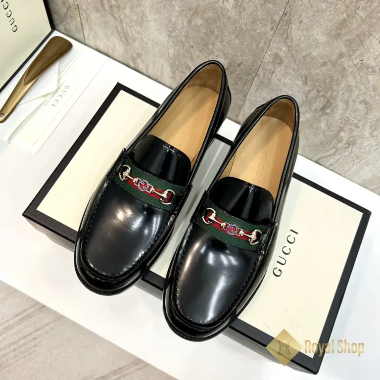 Giày Gucci nam đế cao loafer Horsebit JGC08085