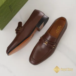 Giày Gucci nam đế cao loafer with Interlocking JGC08125