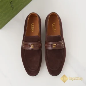 Giày Gucci nam đế cao loafer with Interlocking JGC08126