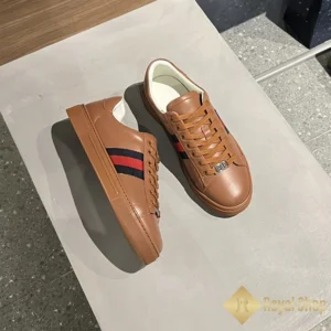 Giày Gucci unisex Ace sneaker Brown GC082902