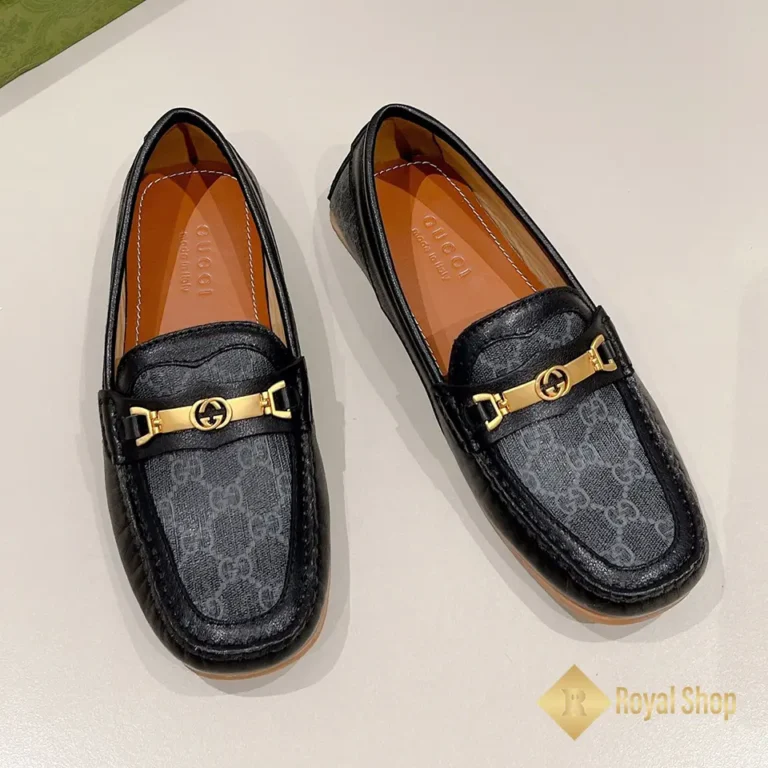 Giày lười Gucci nam đế bệt mocassin Driver JGC080816