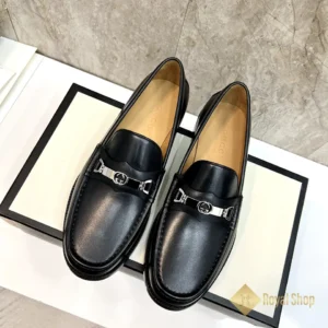 Giày lười Gucci nam đế cao loafer Horsebit JGC080810