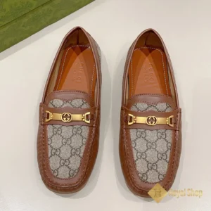 Giày lười nam Gucci đế bệt mocassin Driver JGC080814