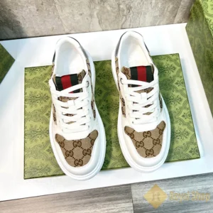 Giày nam Gucci sneaker GG Trainer White GC082906