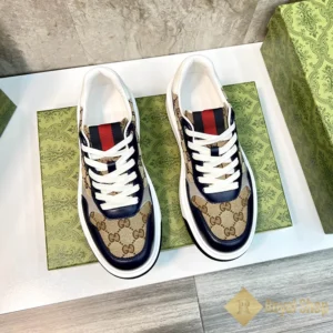 Giày nam Gucci sneaker GG Trainer bản 2024 Grey GC082905