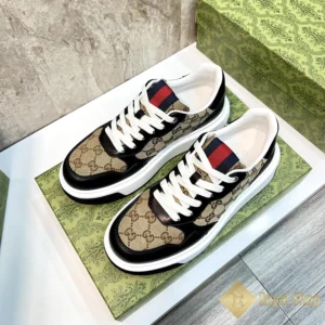 Giày thể thao Gucci nam sneaker GG Trainer Black GC082906