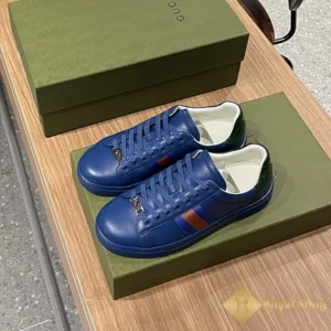 Góc nghiêng Giày Gucci nam Ace sneaker Blue GC082903