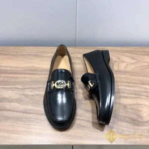 Góc nghiêng Giày nam Gucci đế cao loafer with Interlocking JGC08134