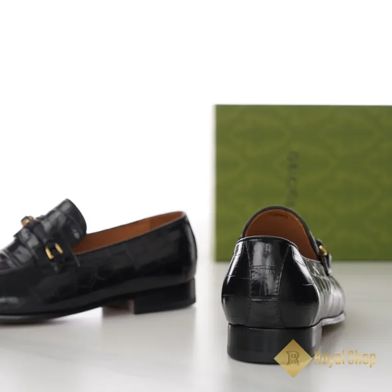 Gót Giày lười Gucci nam đế cao Loafer JGC08124