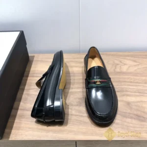 Gót Giày lười Gucci nam loafer with Interlocking JGC08137