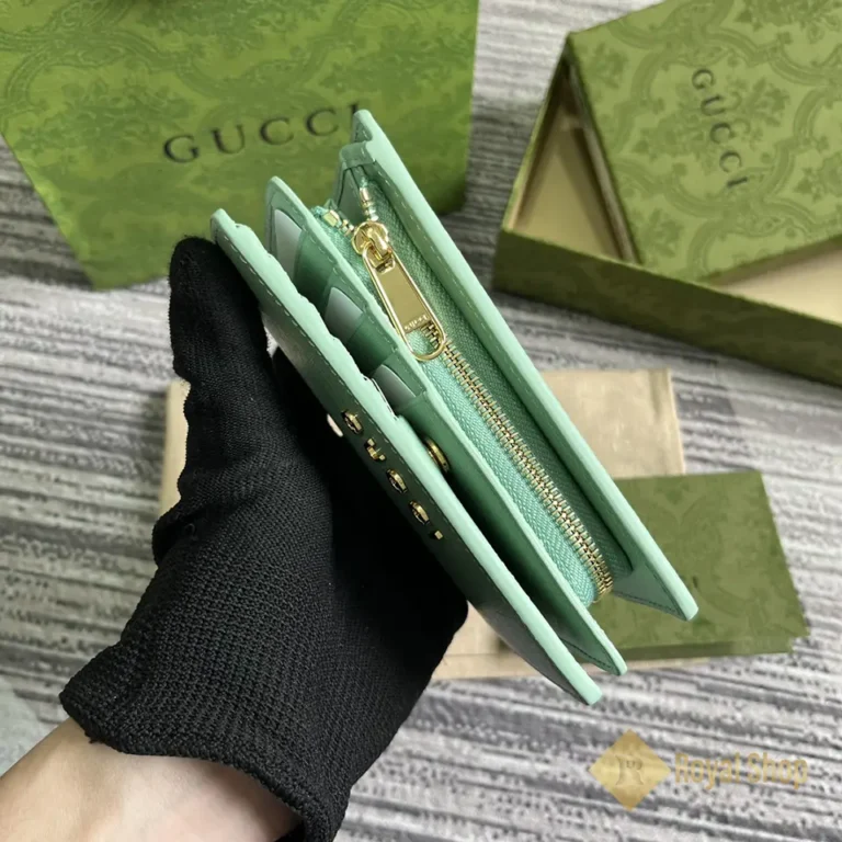 Khoá Ví ngắn nữ Gucci Script G-772640