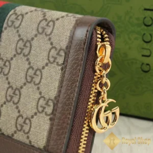 Khoá kéo Ví dài Gucci nam cầm tay Ophidia GG 523154 96IWG 8745