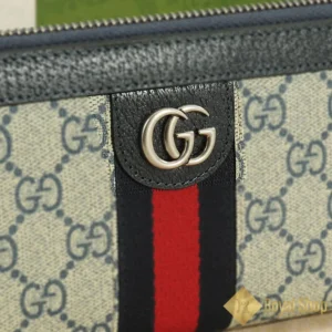 Logo Ví dài nam Gucci cầm tay Ophidia GG 523154 96IWN 4076