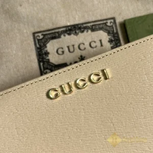 Logo Ví ngắn nữ Gucci Script Cr-772640