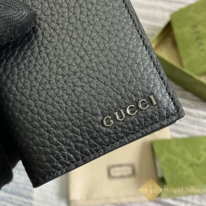 Logo bên ngoài Ví Gucci nam đựng thẻ Card Case 771159 AABXM 1000