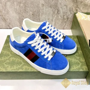 Mặt bên Giày Gucci nam ACE sneaker Blue 082804