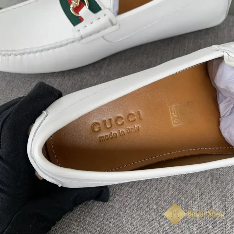 Miếng lót Giày lười nam Gucci đế bệt mocassin Driver JGC08064