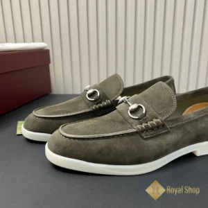 Mũi Giày lười Gucci nam đế cao loafer Horsebit G-782672